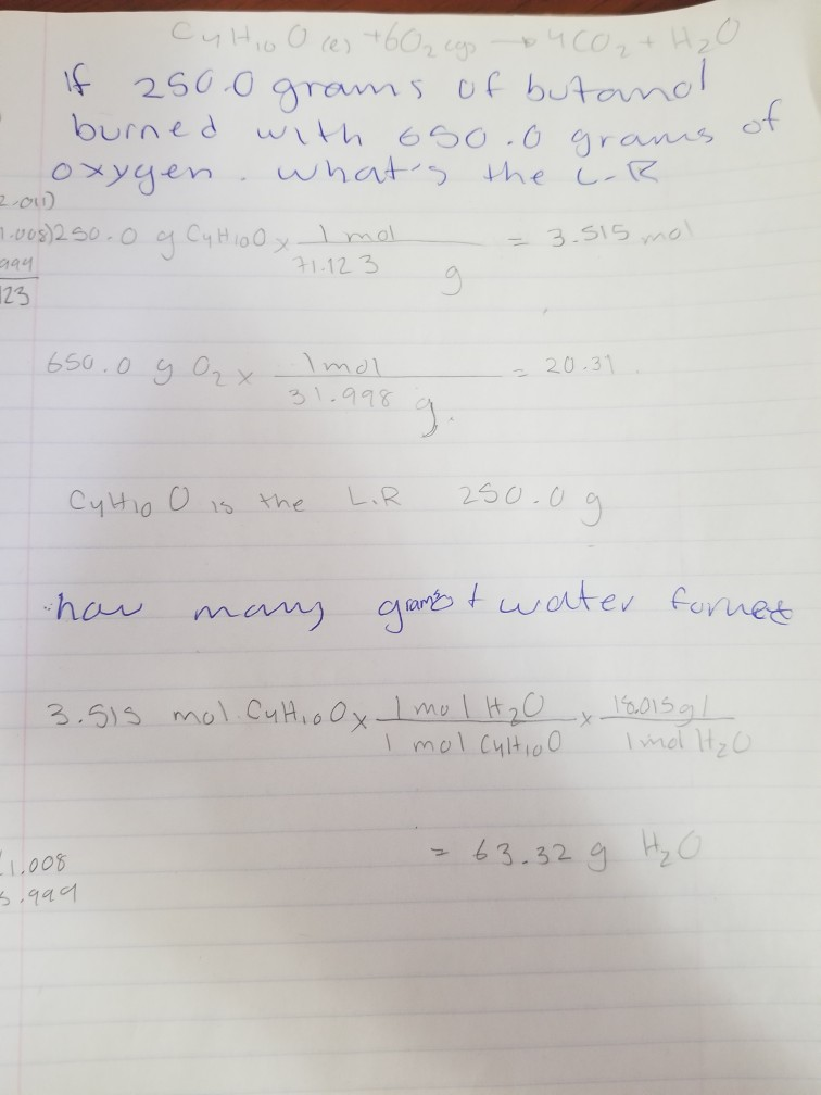 Solved Can You Check My Work And See If Th E Question As Chegg Com