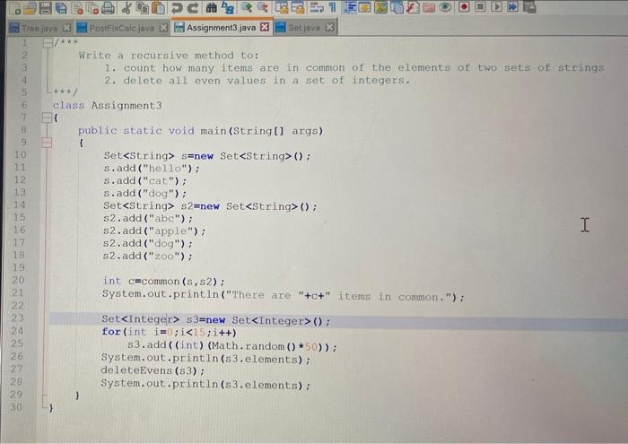 Solved Please give solution in Java: There is no | Chegg.com