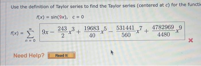 Solved Find the interval of convergence of the power series. | Chegg.com