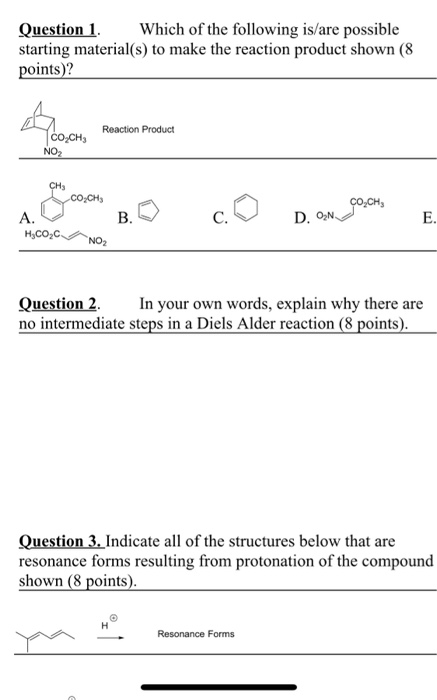 Solved Question 1. Which of the following is/are possible | Chegg.com
