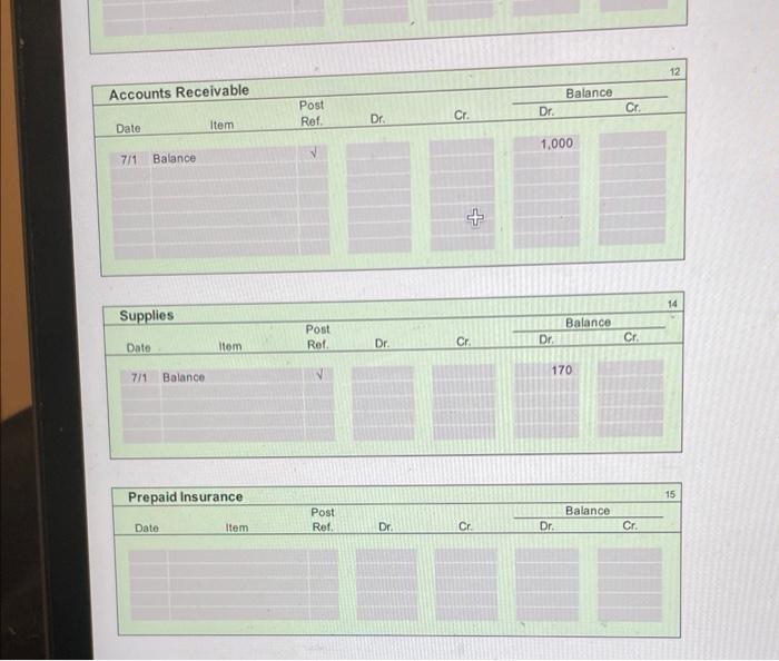 Solved Complete a spreadsheet, journalize transactions, and | Chegg.com