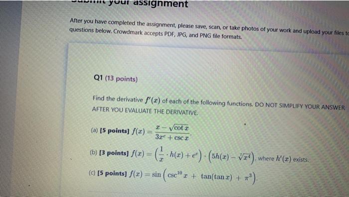 Solved Your Assignment After You Have Completed The | Chegg.com