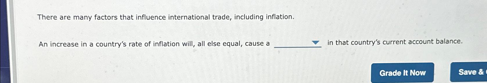Solved There are many factors that influence international | Chegg.com