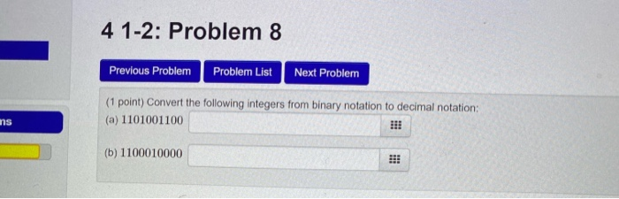Solved 4 1-2: Problem 8 Previous Problem Problem List Next | Chegg.com