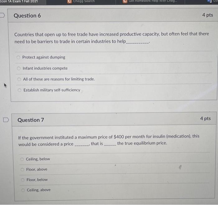 Economics 1b questions and answers mancosa picture