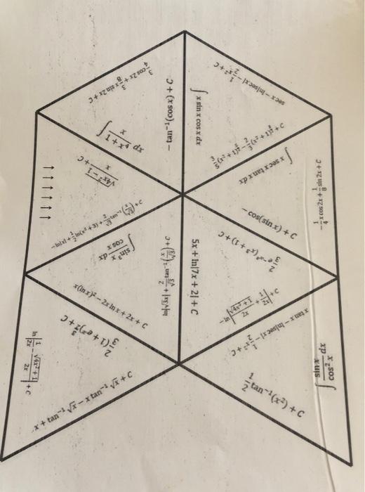 Tarsia puzzle