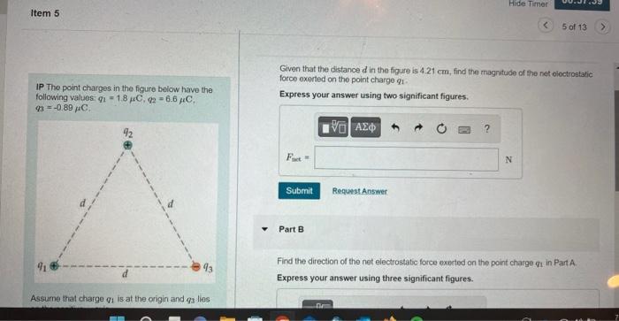 Solved Item 5 | Chegg.com