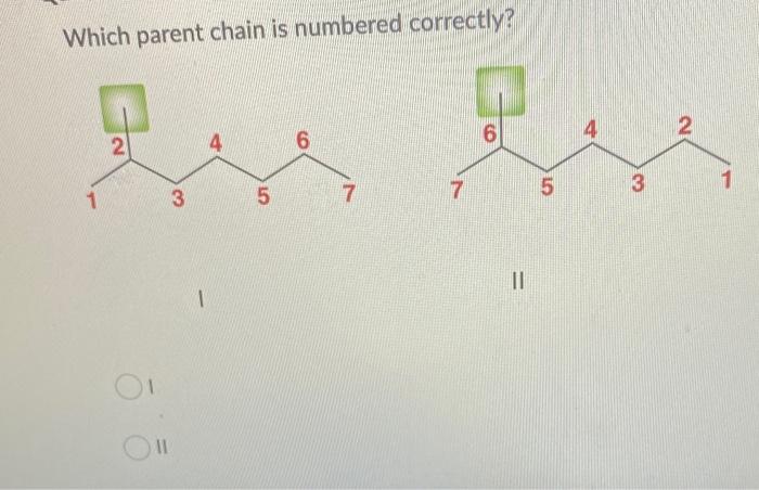 Solved Which parent chain is numbered correctly? G 2 6 2 4 1 | Chegg.com