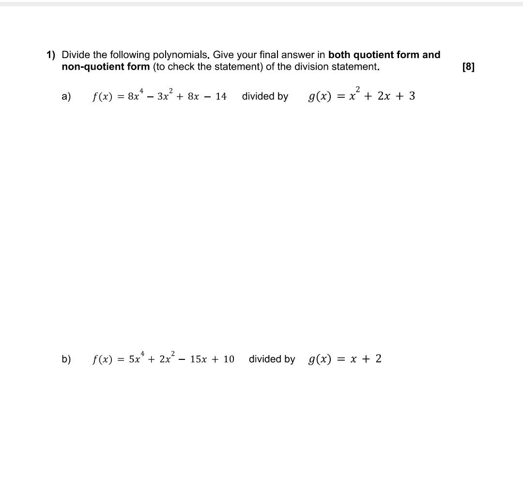 solved-1-divide-the-following-polynomials-give-your-final-chegg