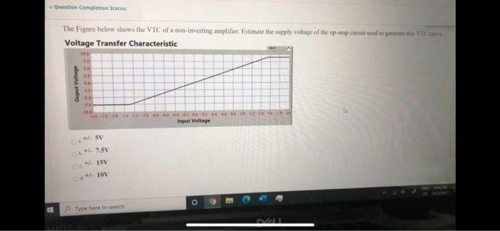 Solved Question completion Status The Figure below shows the | Chegg.com