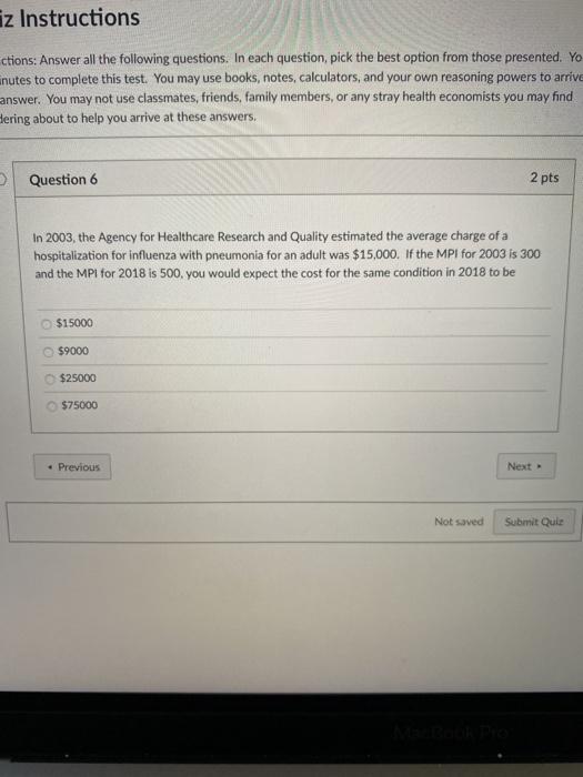 Solved Iz Instructions ctions: Answer all the following | Chegg.com