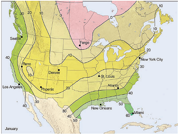 Solved: Where in the United States and Canada would you go to expe ...