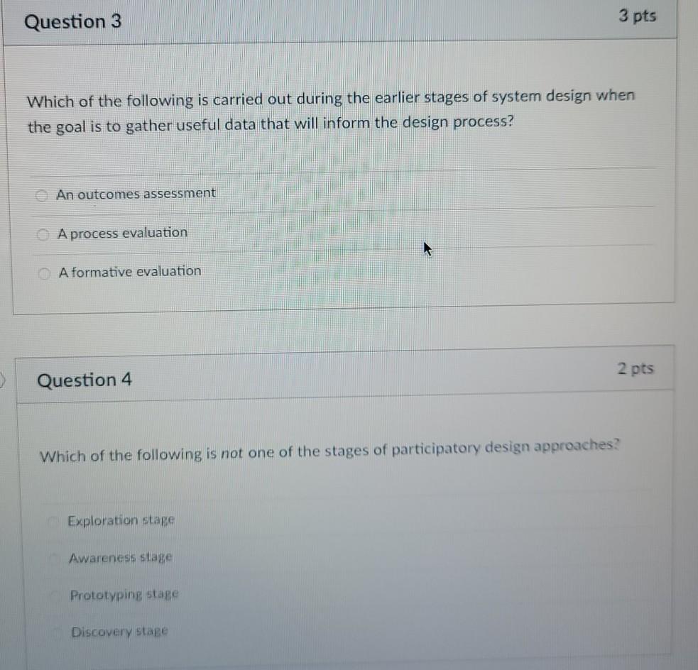 Solved Question 3 3 pts Which of the following is carried | Chegg.com