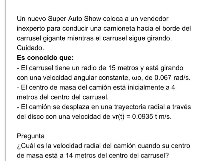 Un nuevo Super Auto Show coloca a un vendedor inexperto para conducir una camioneta hacia el borde del carrusel gigante mient