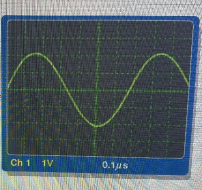 Solved what is the frequency (Hz) and rms voltage (V) of the | Chegg.com