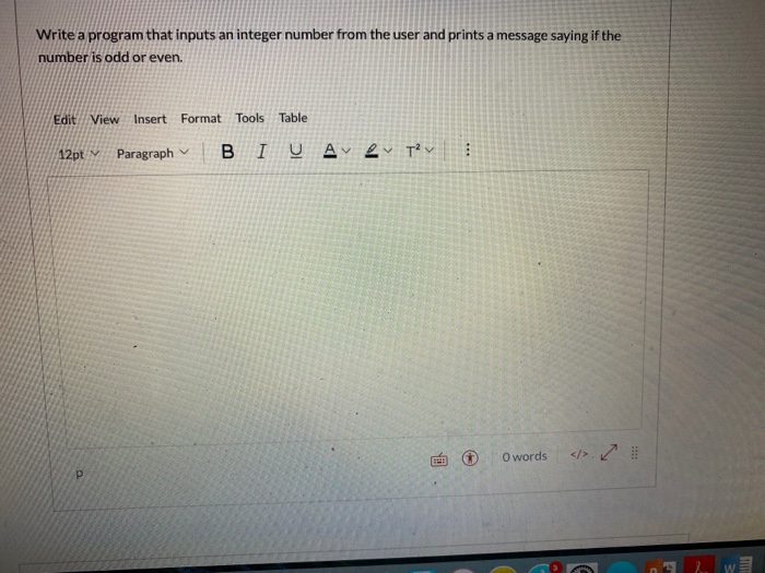 Solved Write a program that inputs an integer number from | Chegg.com