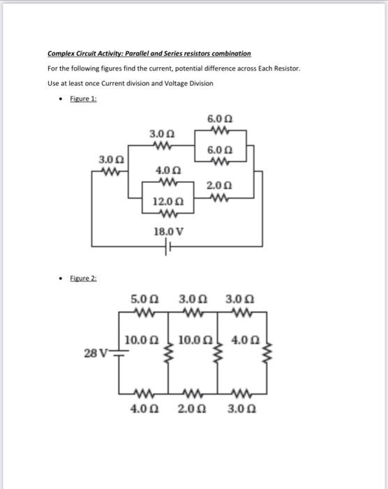 Solved Complex Circuit Activity: Parallel and Series | Chegg.com