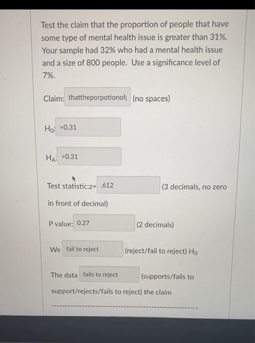 Solved need answer for this please show your work. the | Chegg.com