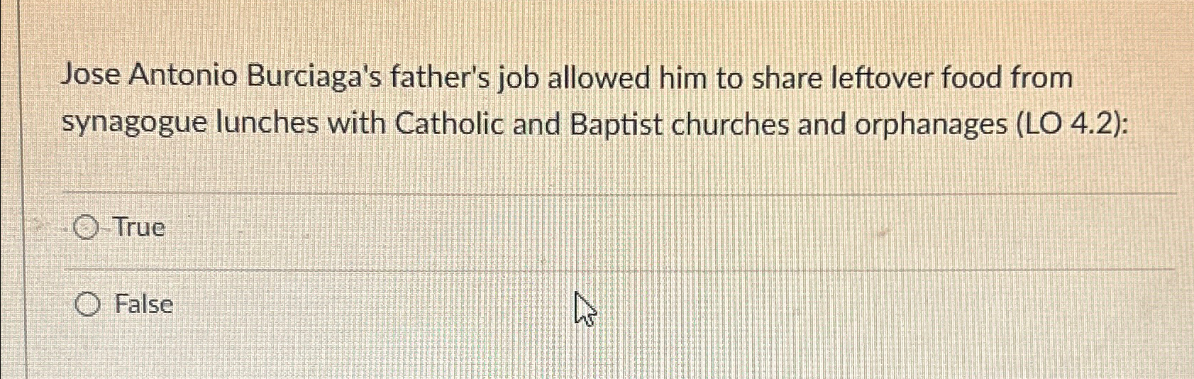 Solved Jose Antonio Burciaga's father's job allowed him to