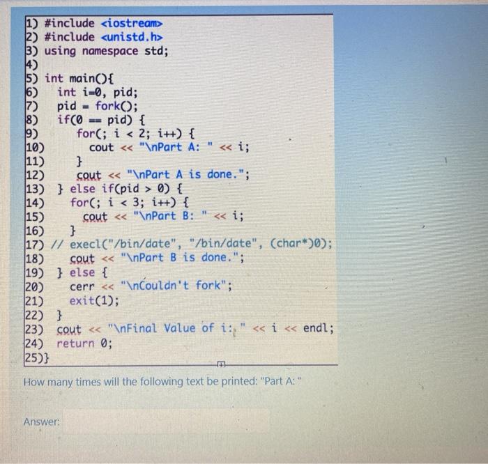 Solved 11 1) #include 2) #include 3) using namespace std; | Chegg.com