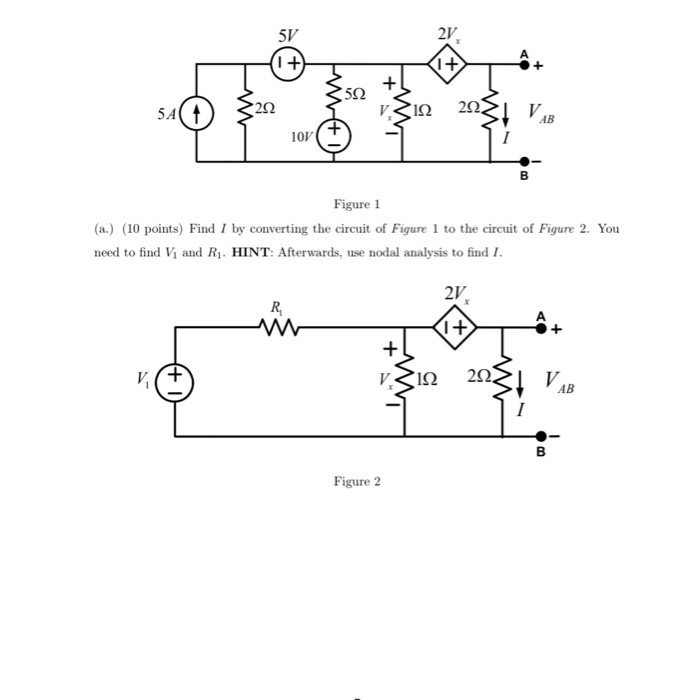 Solved (5.)(10 points) Consider the following electrical | Chegg.com