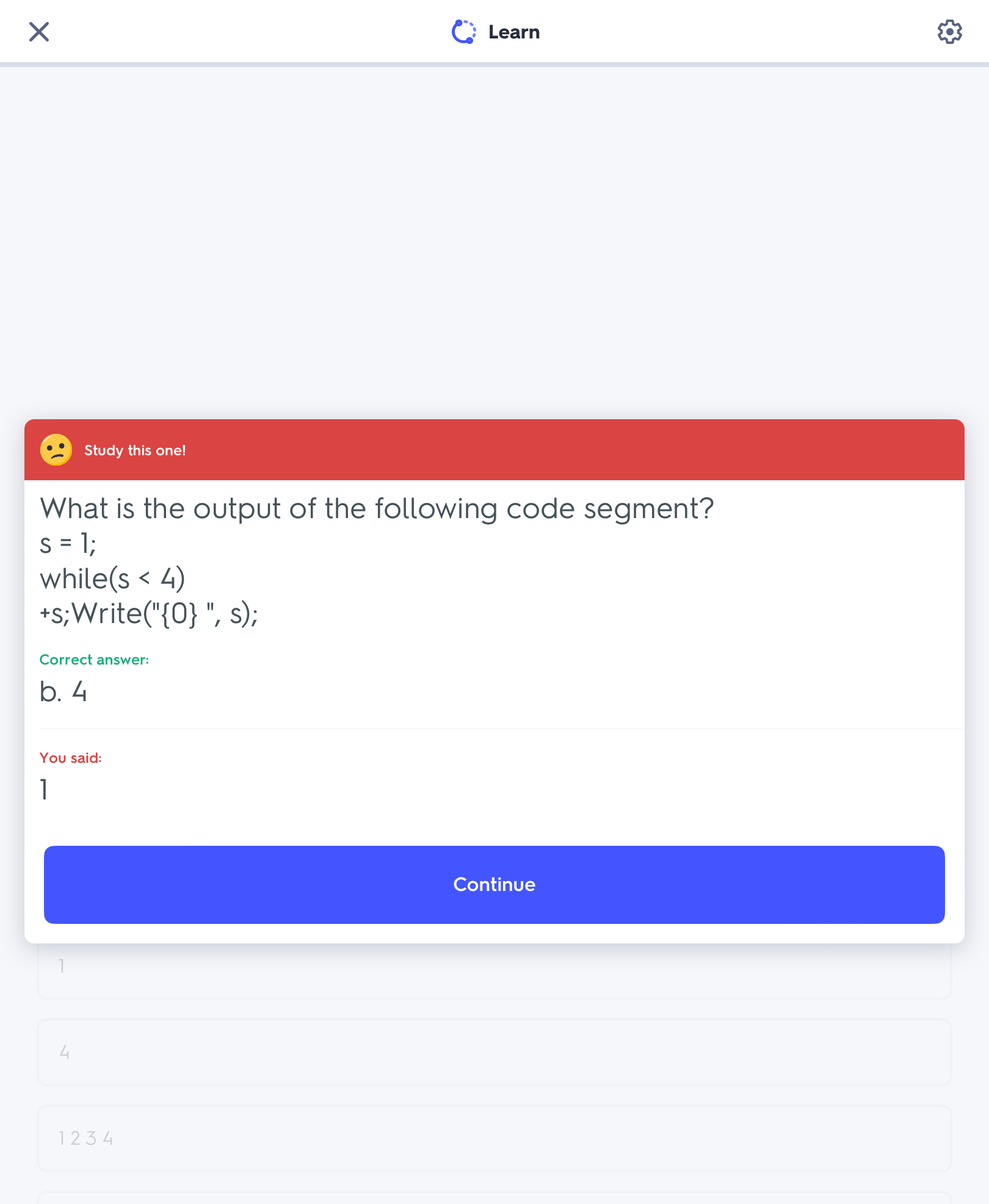 Solved LearnStudy this one!What is the output of the | Chegg.com