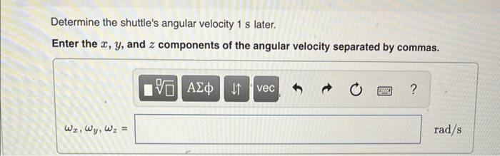 Solved The space shuttle is located in "deep space," where | Chegg.com