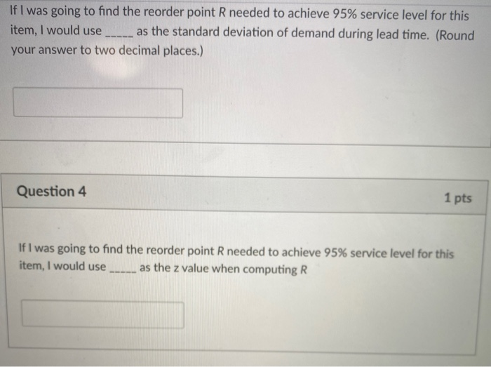 Solved At the current demand rate, daily demand for an