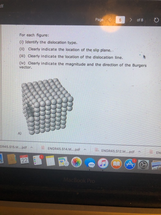 Solved Page 5 > of 8 0 For each figure: (1) Identify the | Chegg.com