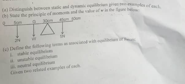 Solved (a) ﻿Distinguish between static and dynamic | Chegg.com