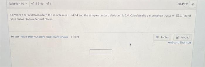 Solved Consider a set of data in which the sample mean is | Chegg.com