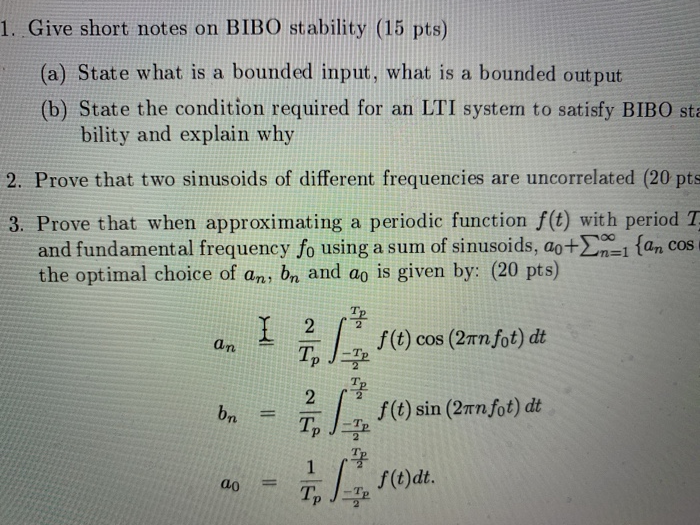 proof of bibo stability condition