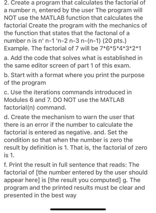 Solved NEED ALL THIS IN A MATLAB CODE PLEASE!.There is going | Chegg.com
