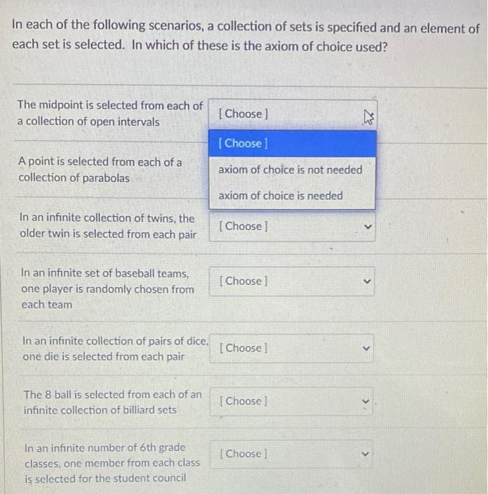 Solved Choose one answer from the 4 answers given. Thanks | Chegg.com