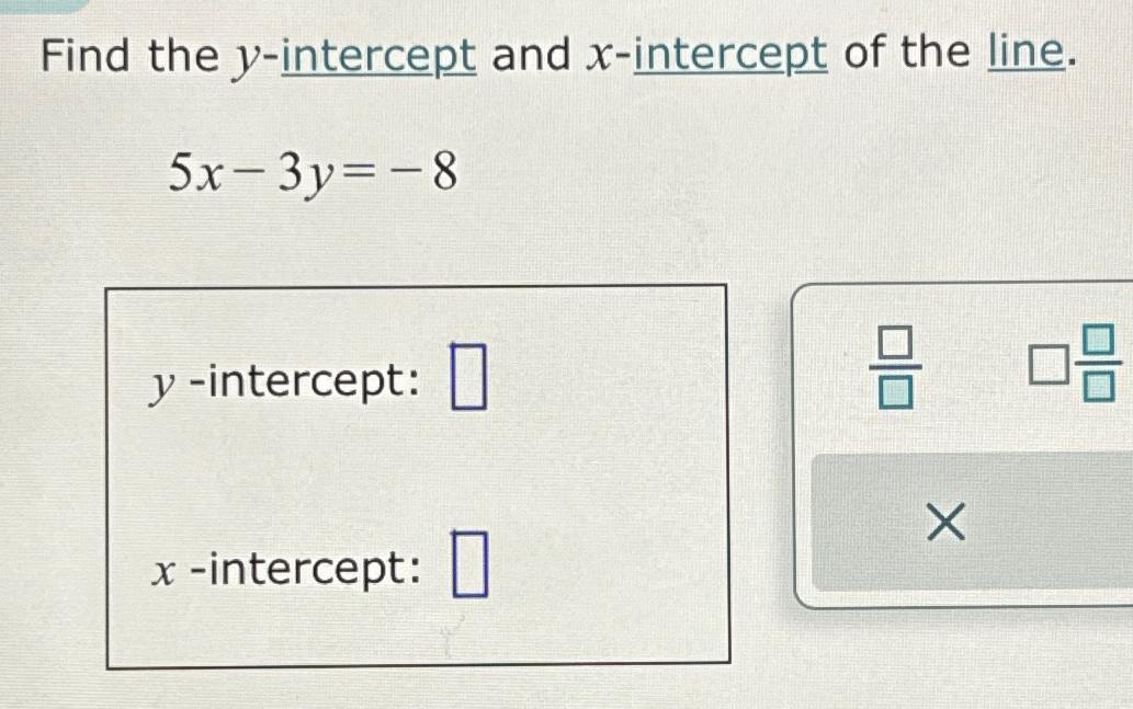 y 5 4x 11 y intercept