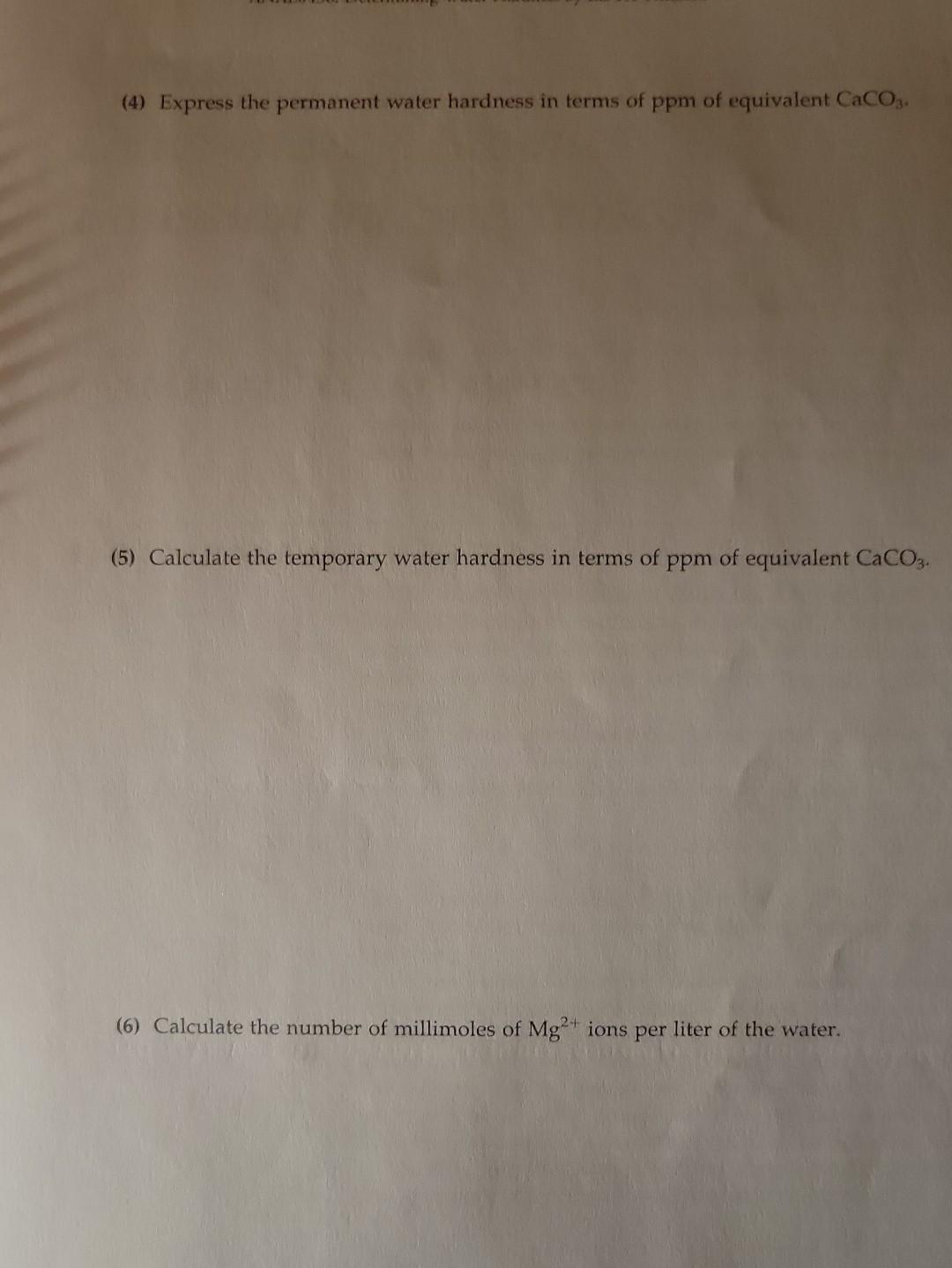 why do you express hardness of water in caco3 equivalent