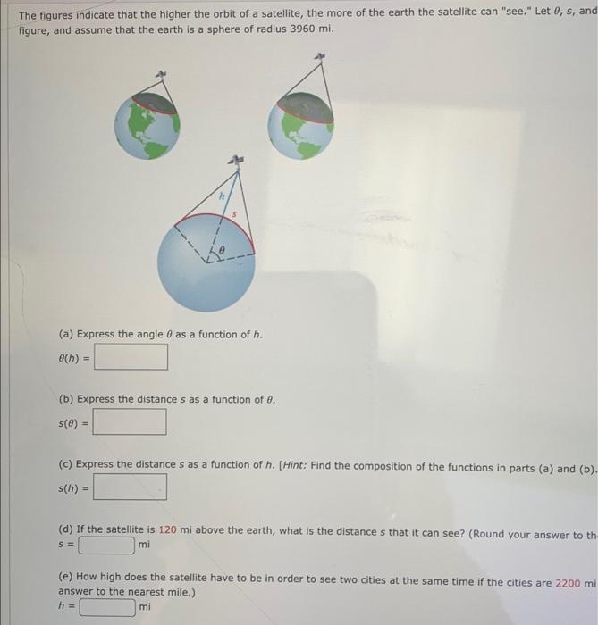 Solved The figures indicate that the higher the orbit of a | Chegg.com