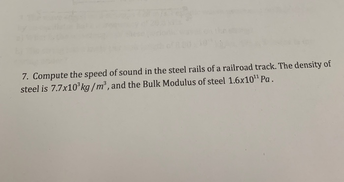 speed of sound in steel