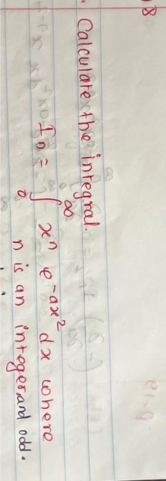 Calculate the integral.
\[
I_{n}=\int_{0}^{\infty} x^{n} e^{-a x^{2}} d x \text { where }
\]