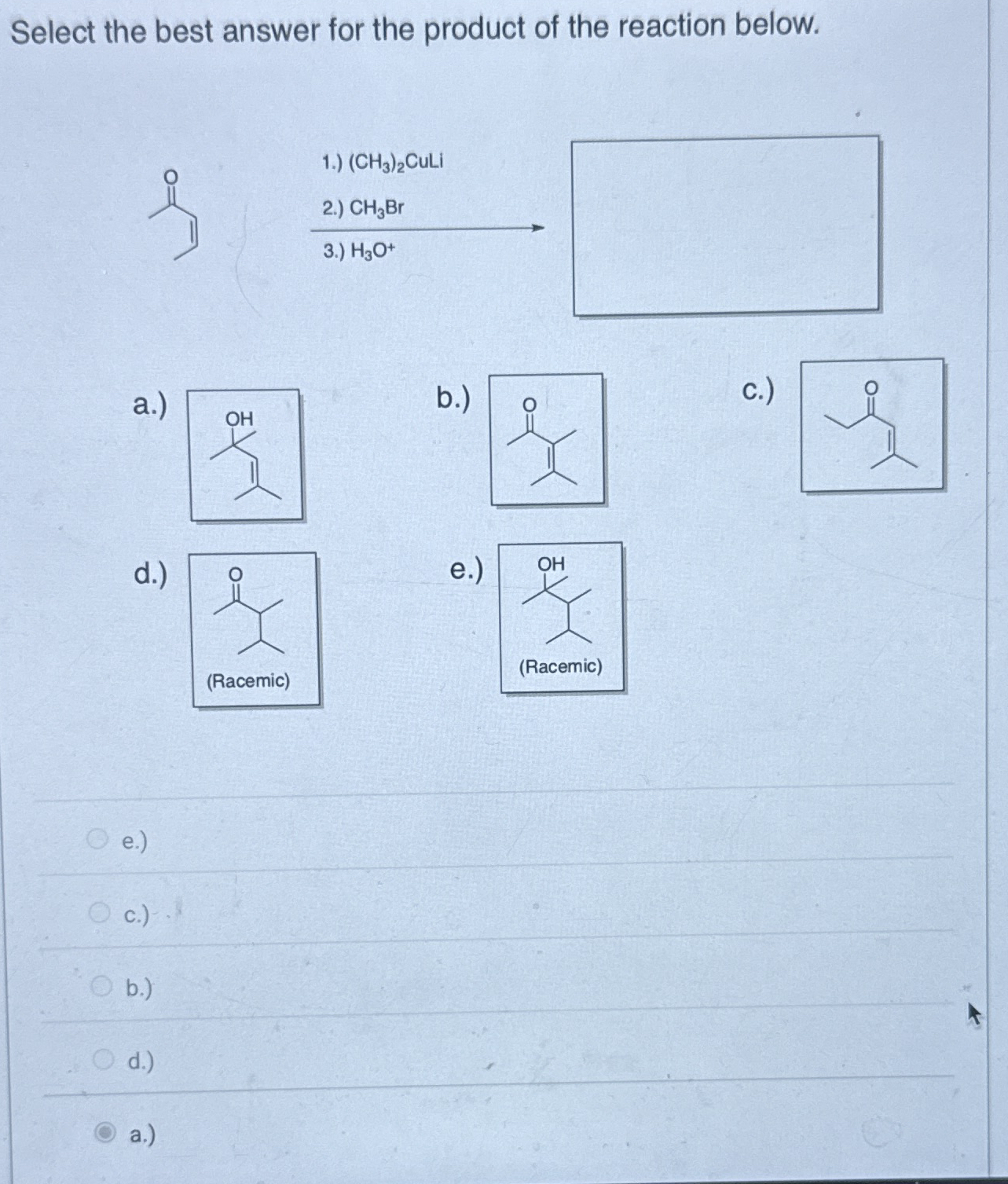Solved Select the best answer for the product of the | Chegg.com