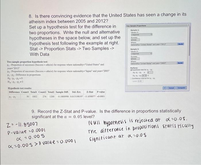 question hypothesis experiment results conclusions