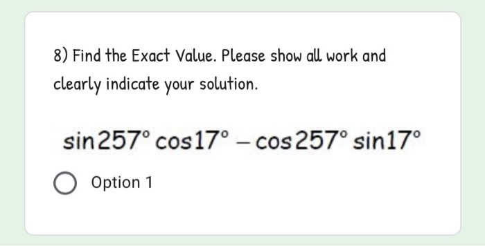 Solved A docs.google.com 1) Please show all work and clearly | Chegg.com