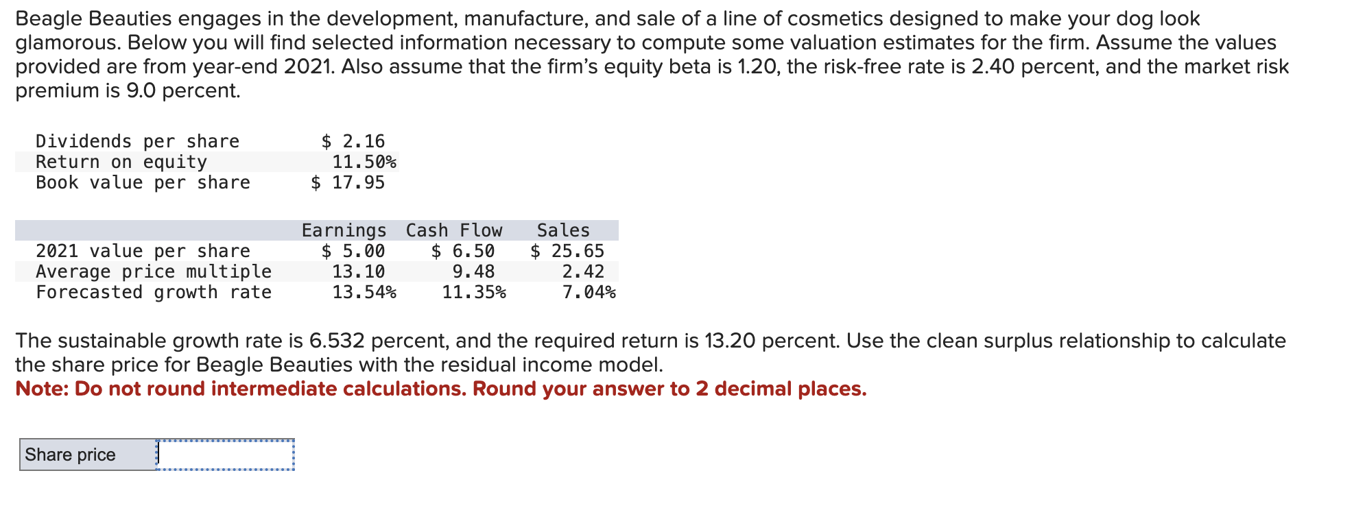 Solved Beagle Beauties engages in the development, | Chegg.com