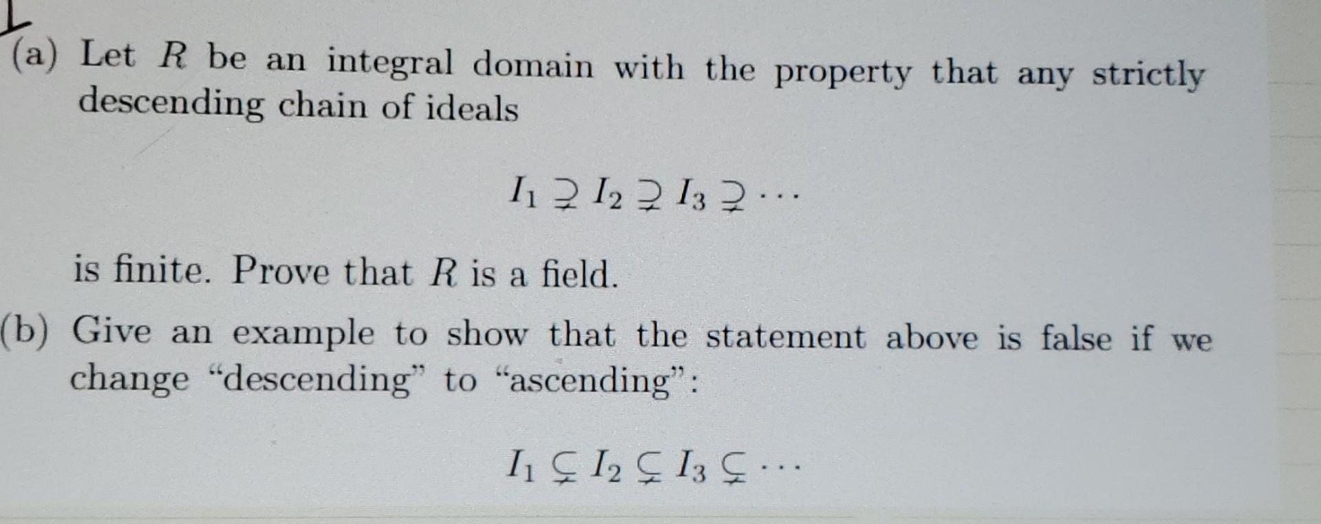 Solved I already have the answer to part (a) but I am | Chegg.com