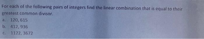 which is the greatest number in each of the following pairs
