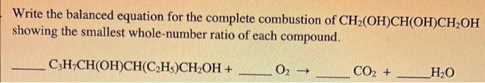 Solved Write the balanced equation for the complete | Chegg.com