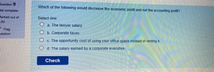 Solved Question 9 Which of the following would decrease the | Chegg.com