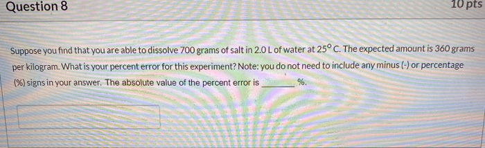 Solved Question 8 10 pts Suppose you find that you are able | Chegg.com