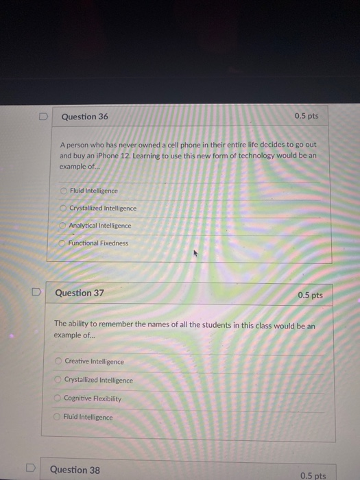 Solved Question 26 0.5 pts If for the same problem described | Chegg.com
