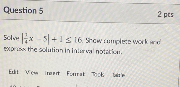 Solved Question 4 2 pts Determine whether the function is | Chegg.com